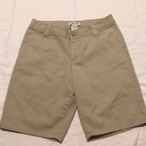 Cherokee brand school uniform shorts for girls